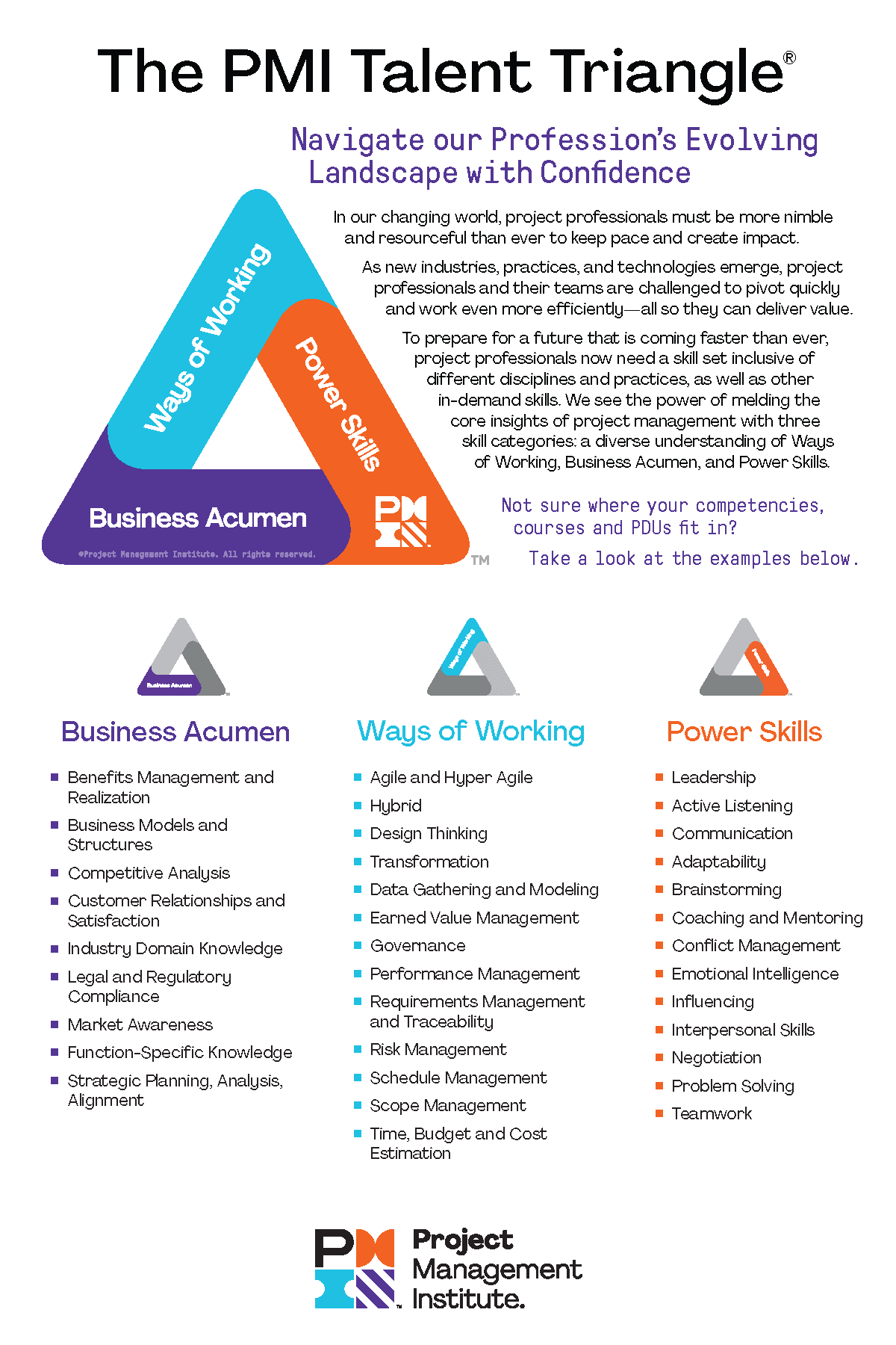 PMI Talent Triangle